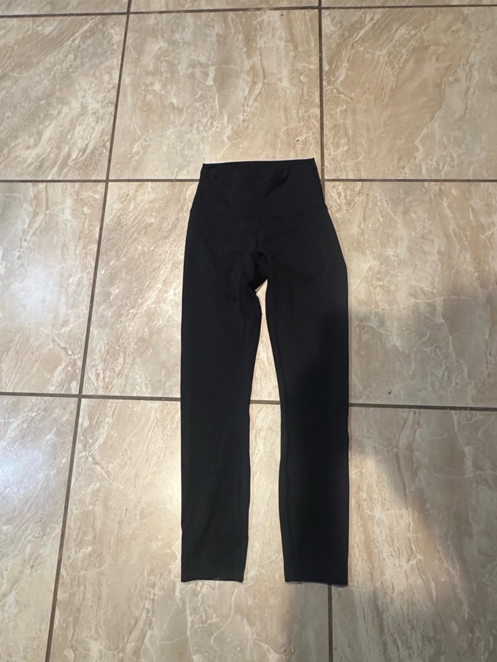 Black Lululemon Wunder Train Leggings Size 2
